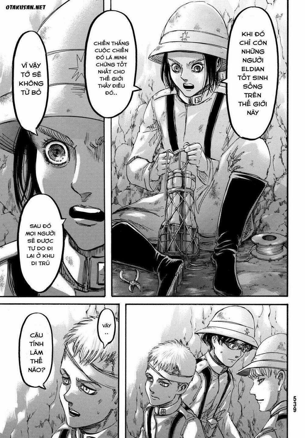 Đại Chiến Người Khổng Lồ Chapter 91 trang 17