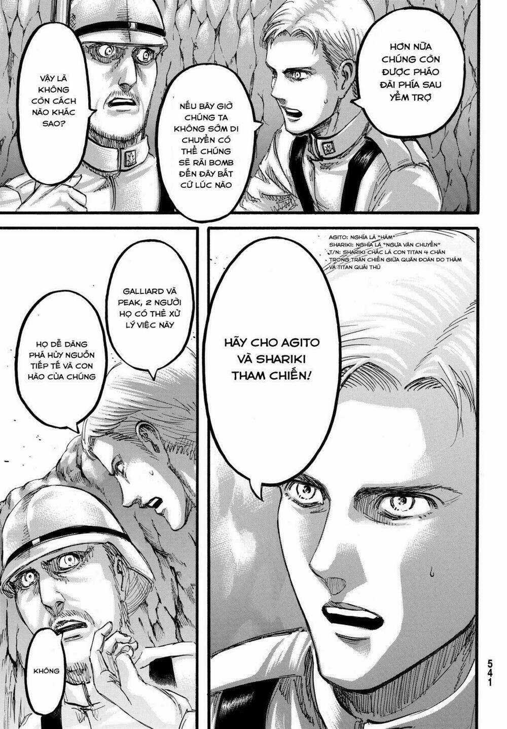 Đại Chiến Người Khổng Lồ Chapter 91 trang 19