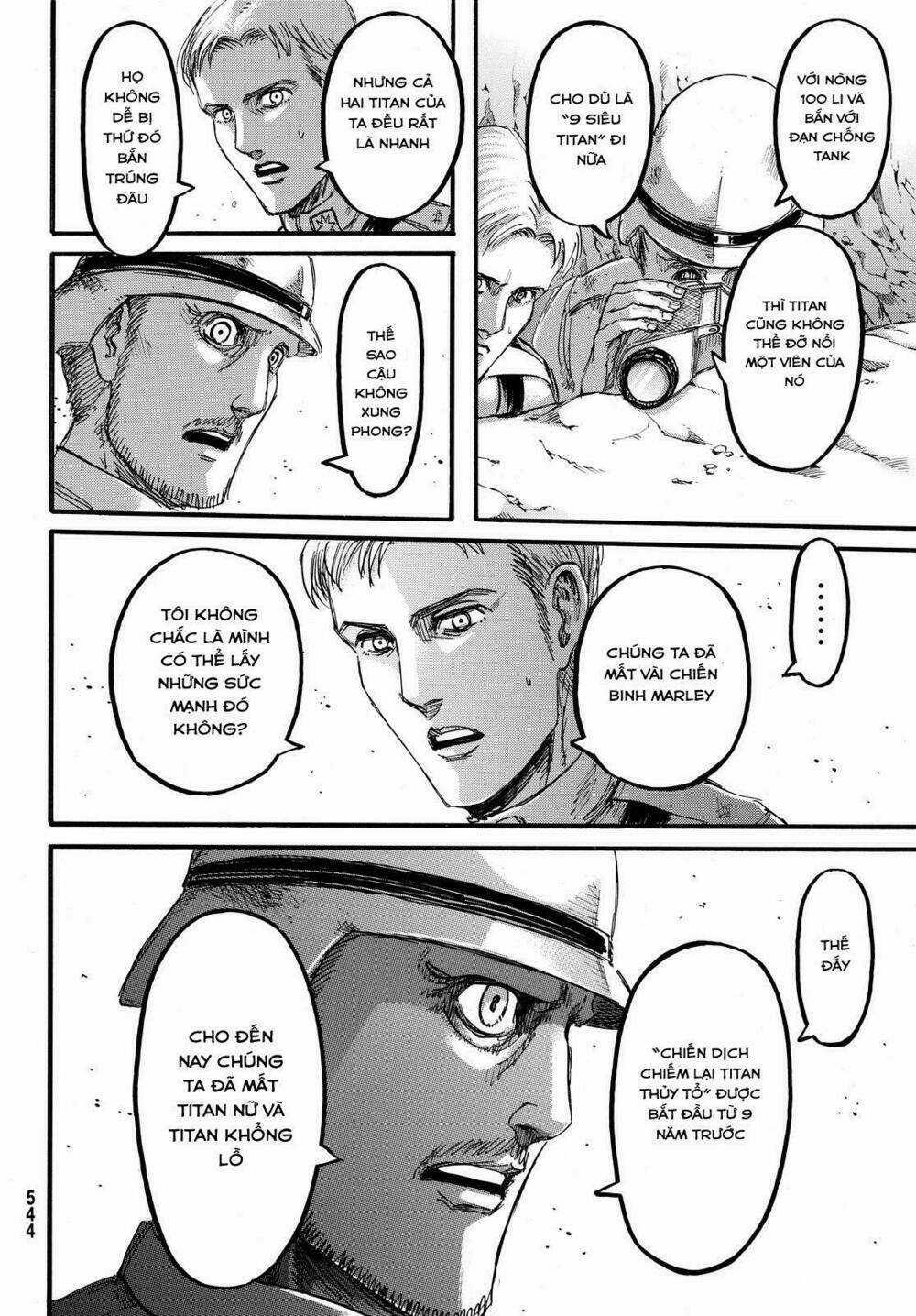 Đại Chiến Người Khổng Lồ Chapter 91 trang 22