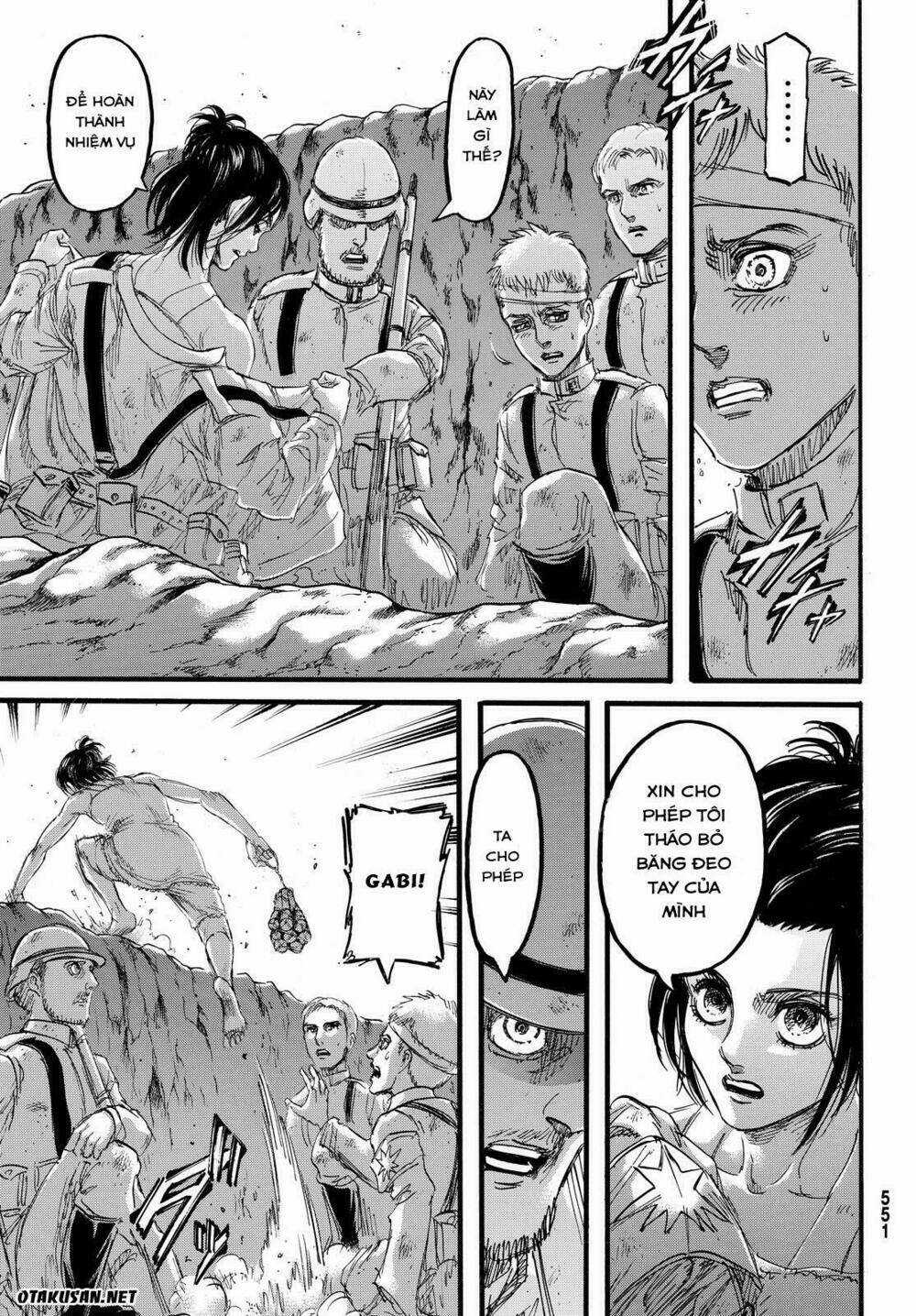 Đại Chiến Người Khổng Lồ Chapter 91 trang 29