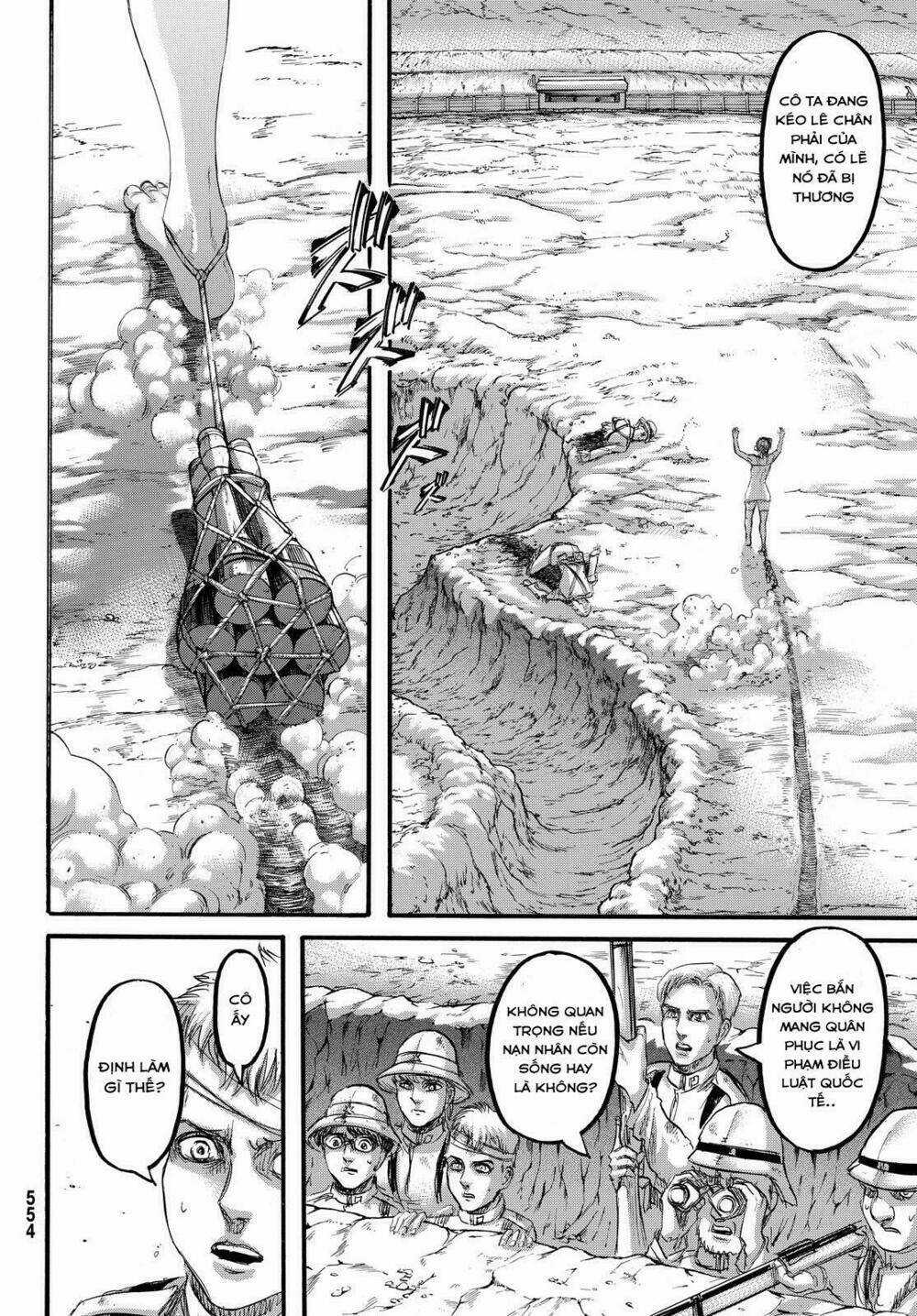 Đại Chiến Người Khổng Lồ Chapter 91 trang 32