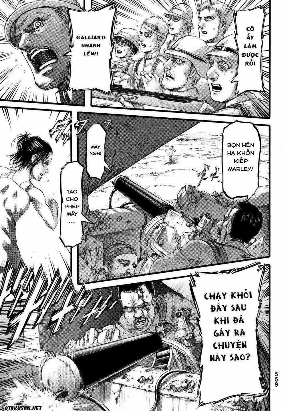 Đại Chiến Người Khổng Lồ Chapter 91 trang 37