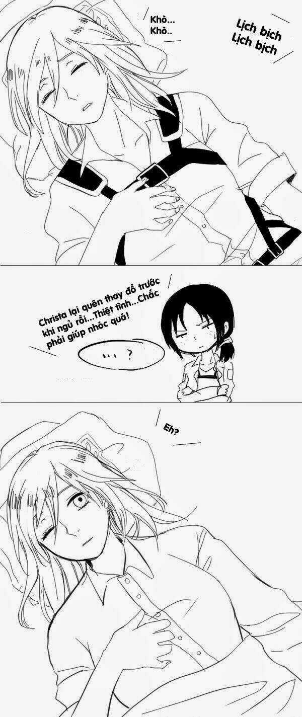 Đại chiến Titan - Doujinshi về các cô gái Chapter 23 trang 2