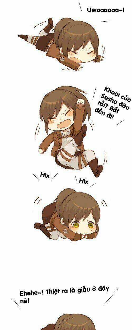 Đại chiến Titan - Doujinshi về các cô gái Chapter 23 trang 9