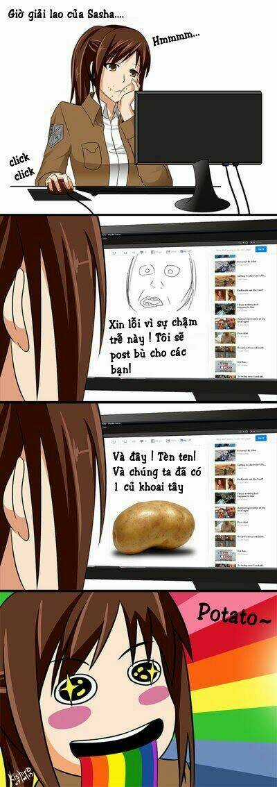 Đại chiến Titan - Doujinshi về các cô gái Chapter 38 trang 2