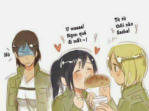 Đại chiến Titan - Doujinshi về các cô gái Chapter 38 trang 3