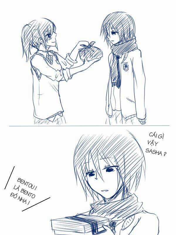 Đại chiến Titan - Doujinshi về các cô gái Chapter 59 trang 2