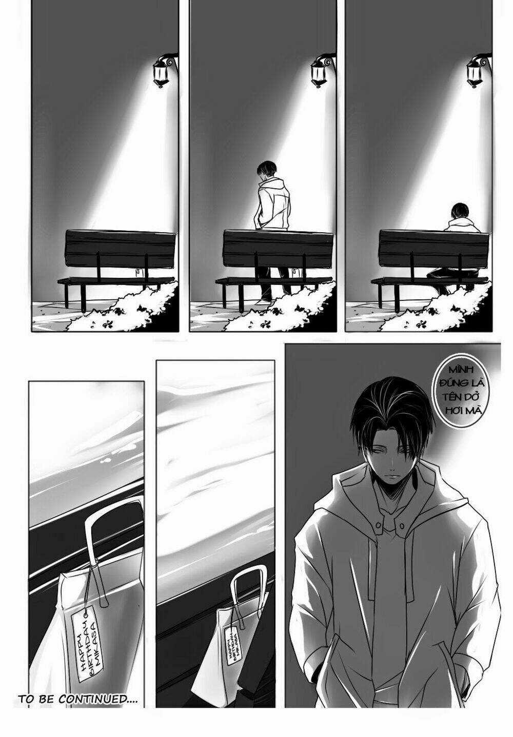 Đại Chiến Titan - Doujinshi Về Cuộc Tình Tay 4 Chapter 2 trang 8