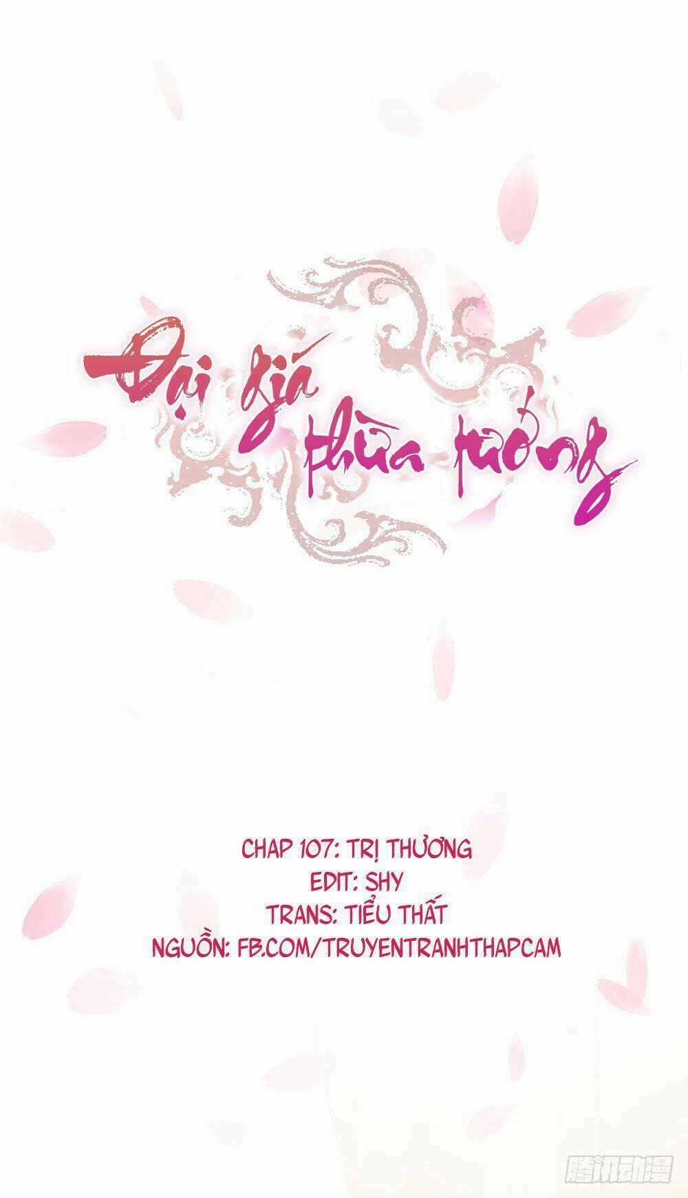 Đại Giá Thừa Tướng Chapter 107 trang 0