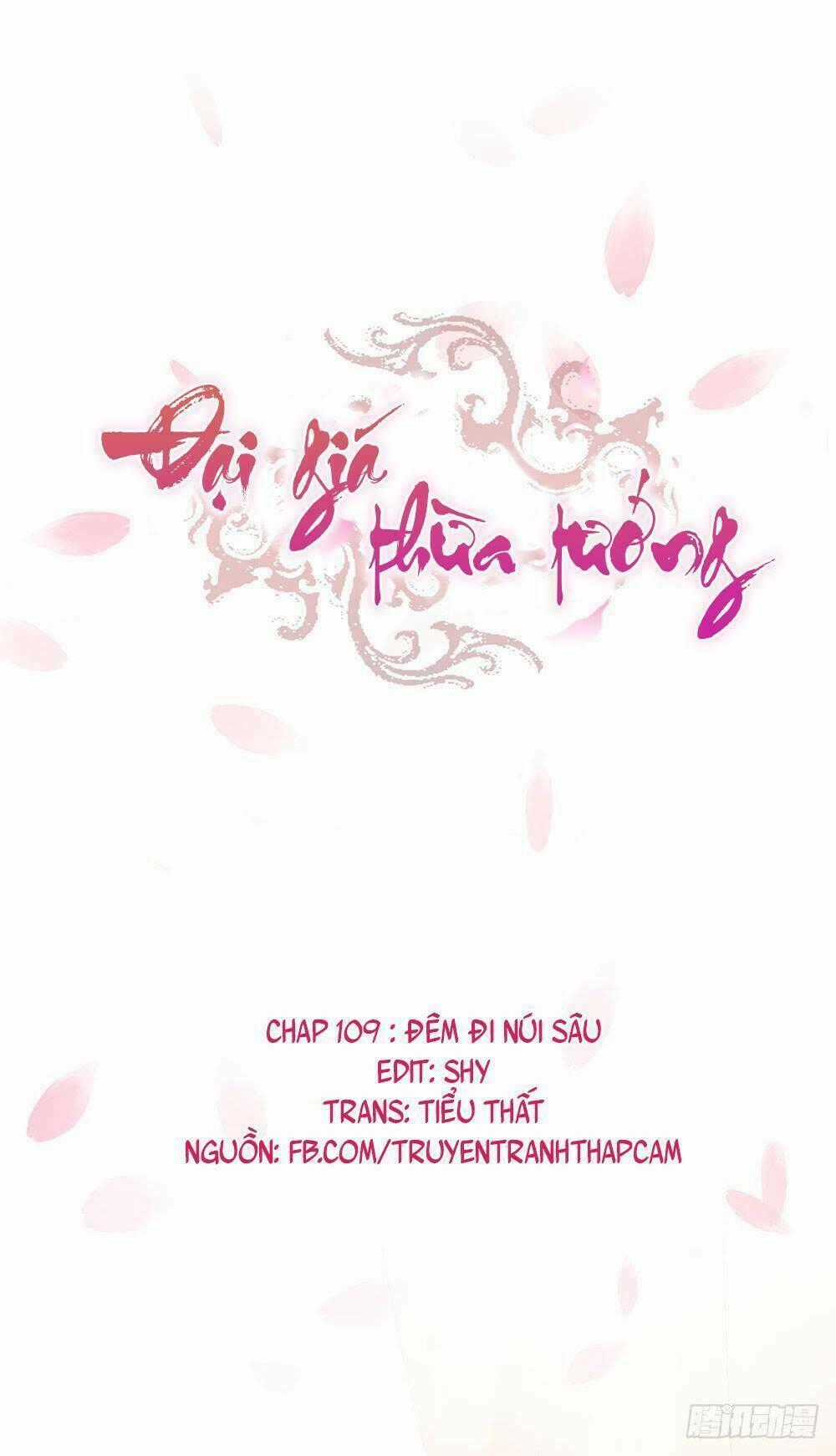 Đại Giá Thừa Tướng Chapter 109 trang 0