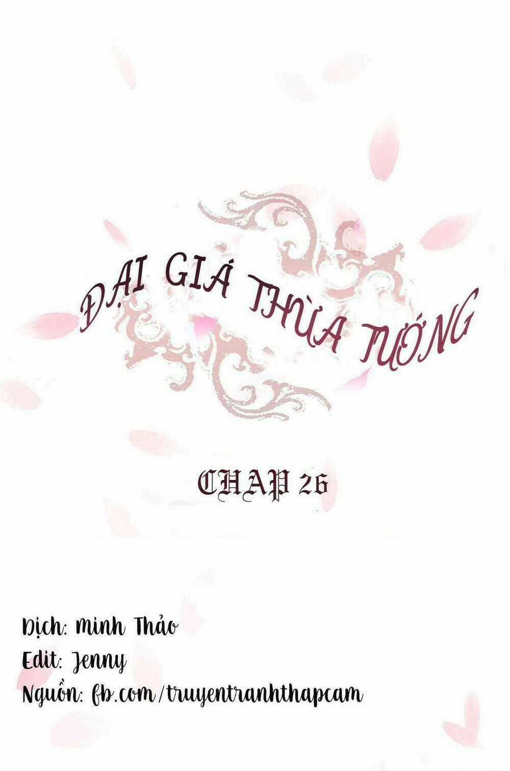 Đại Giá Thừa Tướng Chapter 26 trang 0