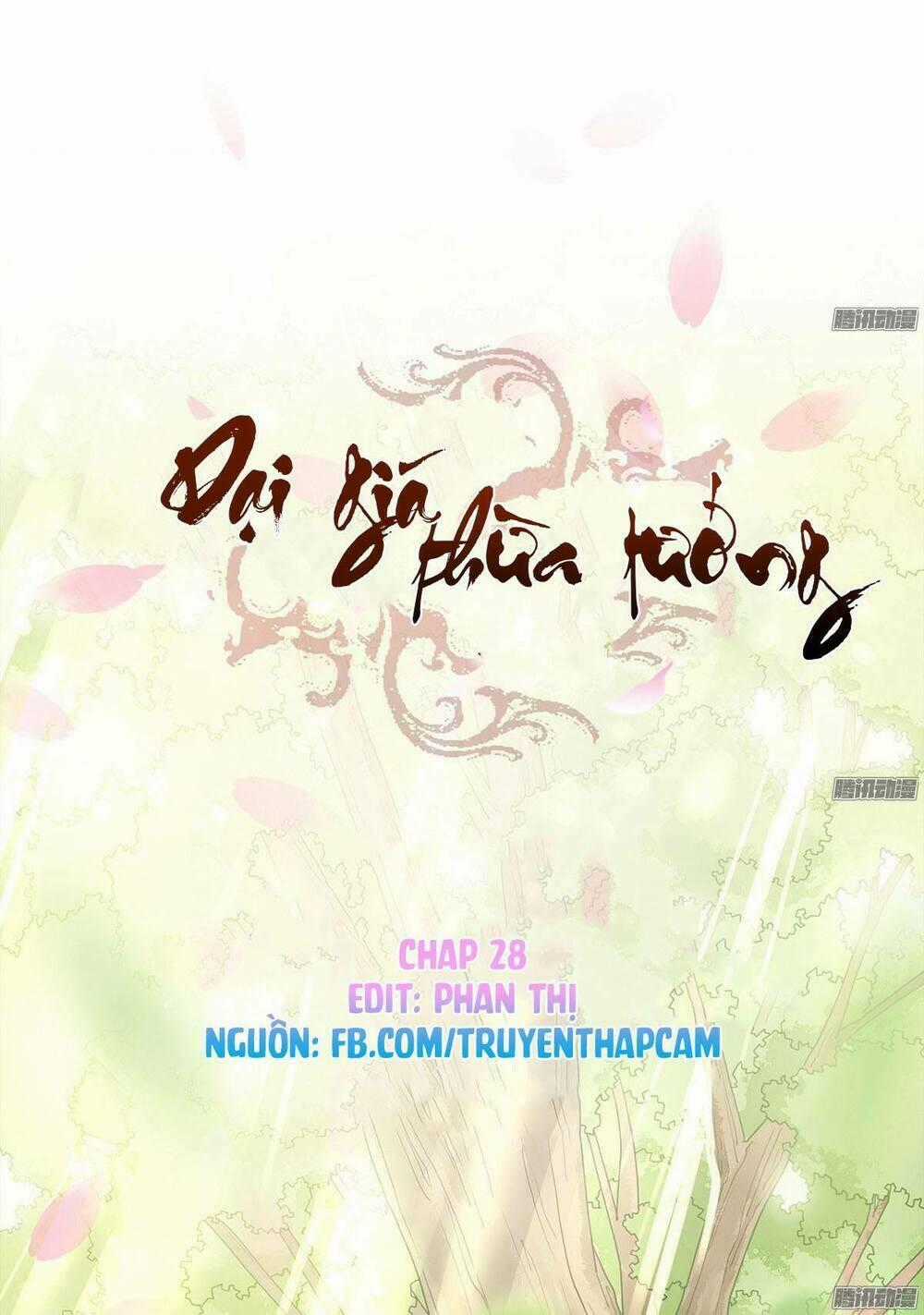 Đại Giá Thừa Tướng Chapter 28 trang 0