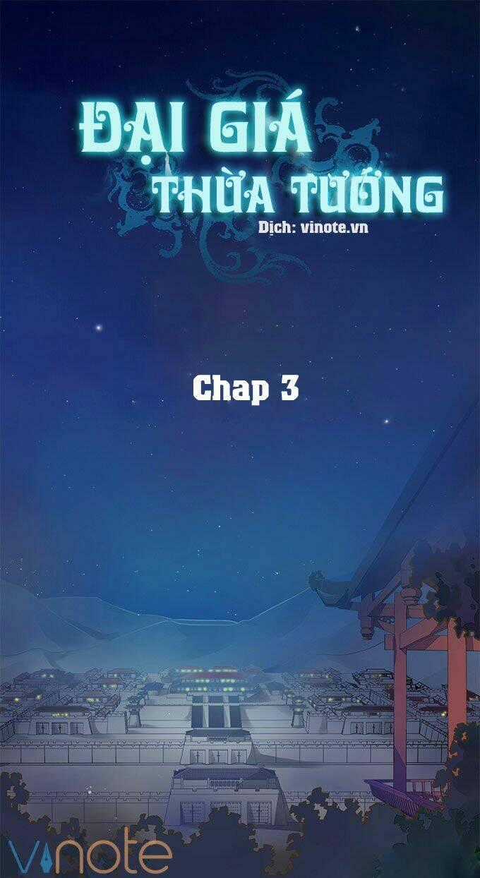 Đại Giá Thừa Tướng Chapter 3 trang 0