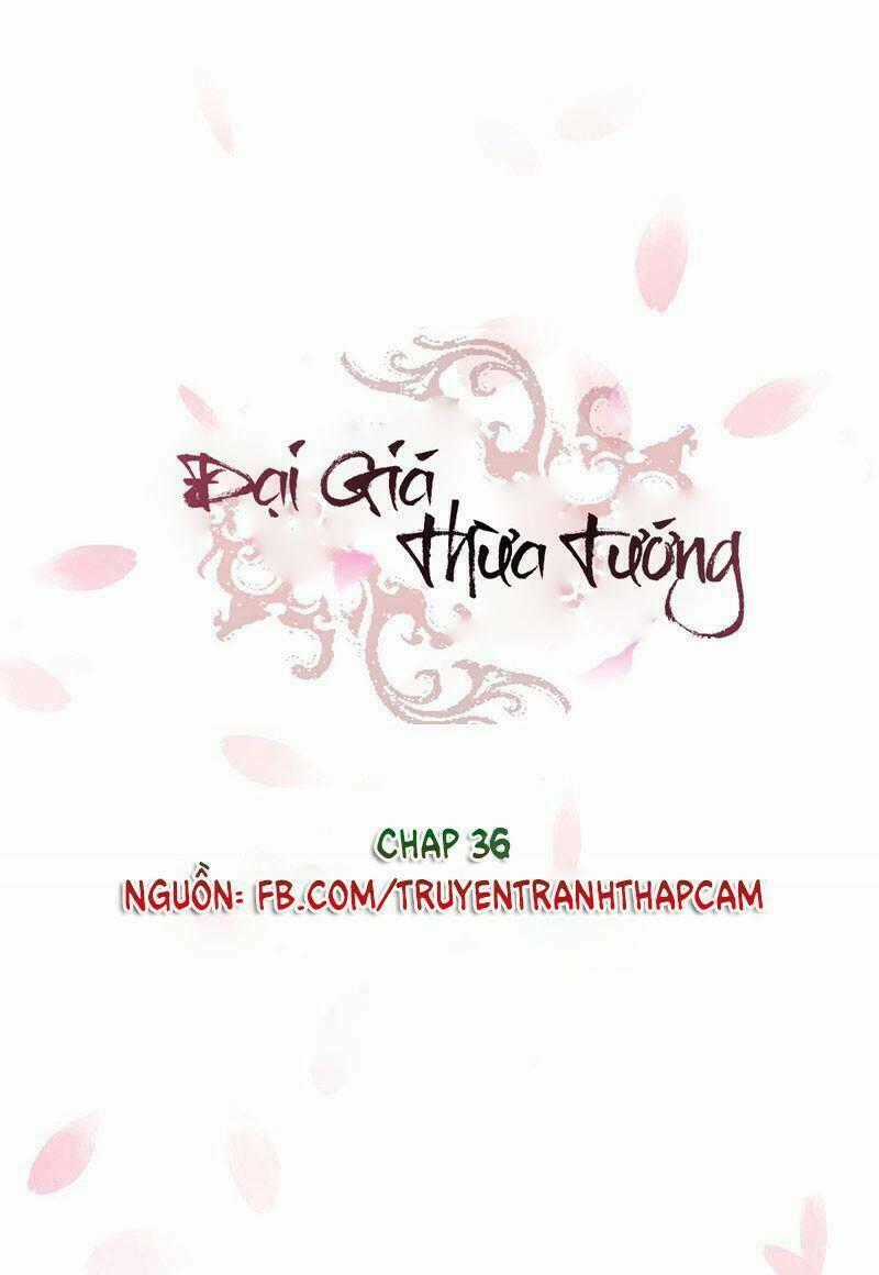 Đại Giá Thừa Tướng Chapter 36 trang 0