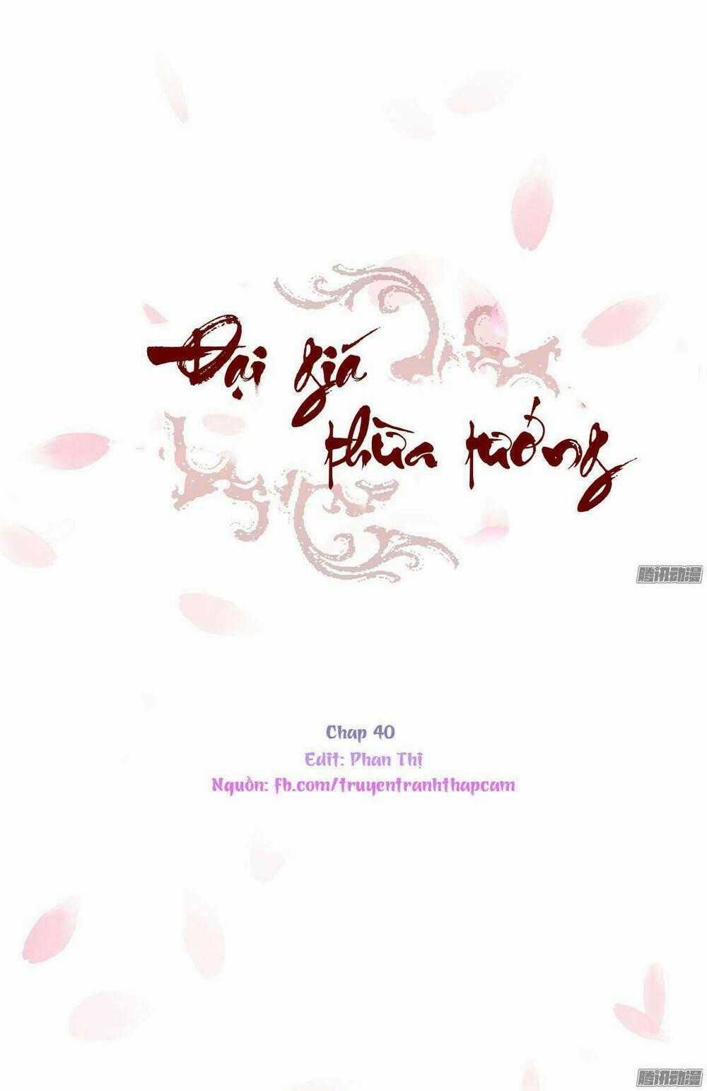 Đại Giá Thừa Tướng Chapter 40 trang 0