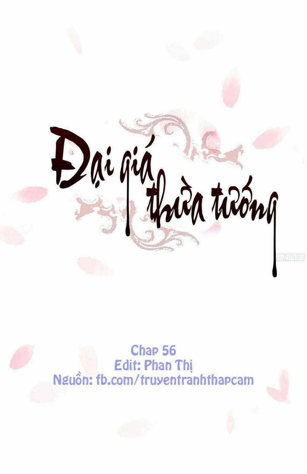 Đại Giá Thừa Tướng Chapter 56 trang 0