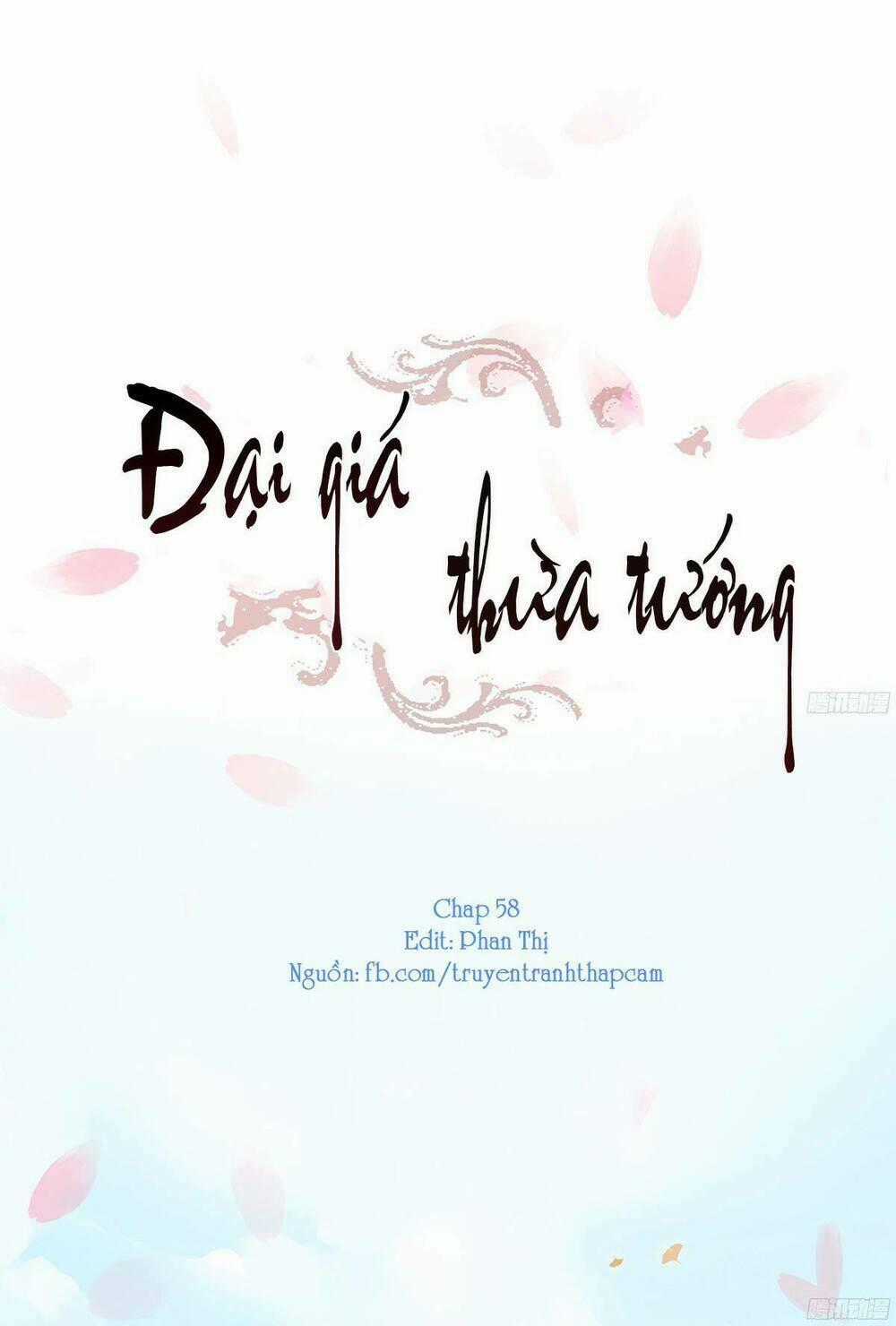 Đại Giá Thừa Tướng Chapter 58 trang 0