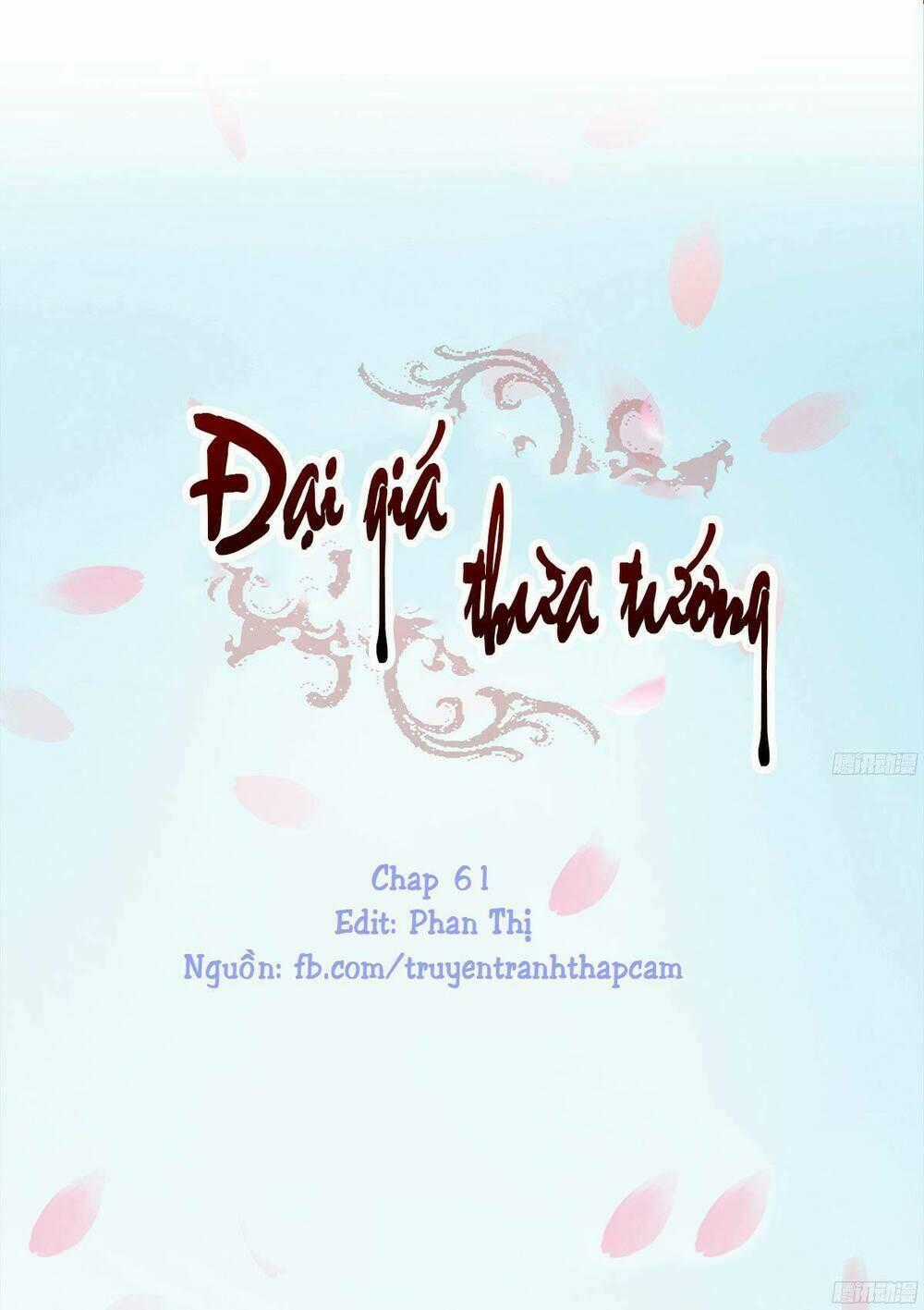 Đại Giá Thừa Tướng Chapter 61 trang 0
