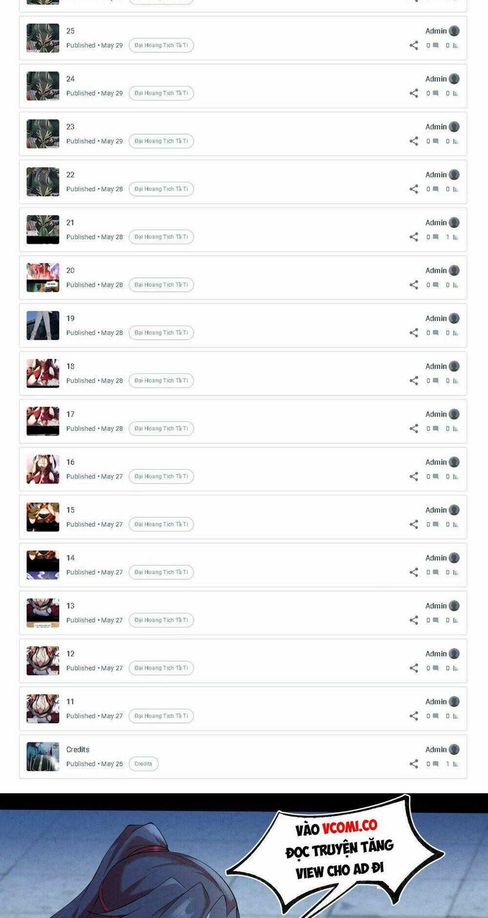 Đại Hoang Tịch Tà Ti Chapter 14 trang 58