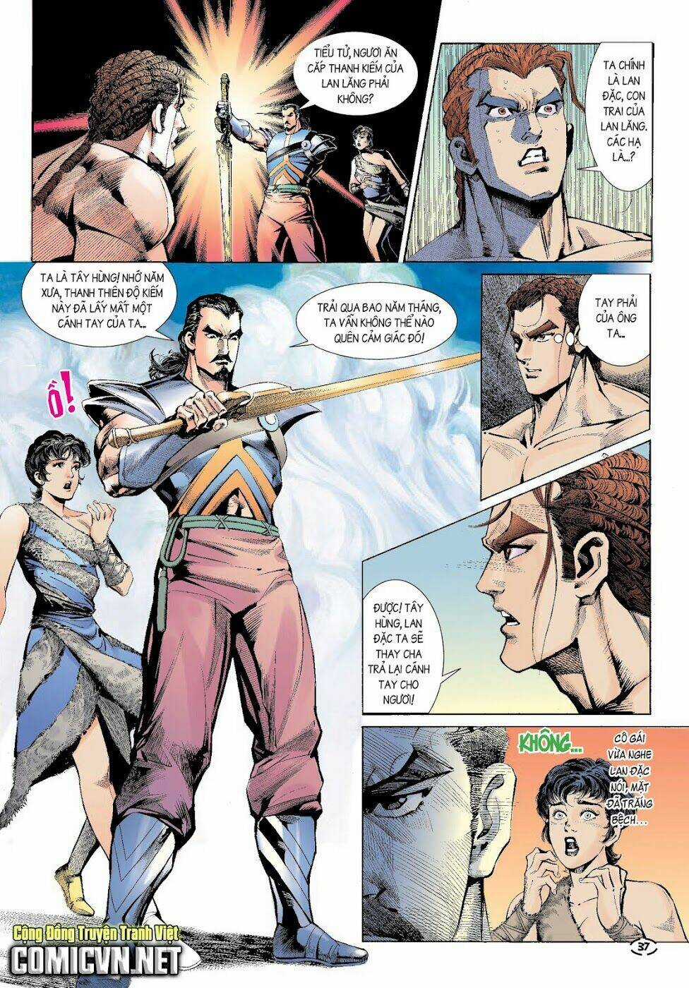 Đại Kiếm Sư Chapter 1 trang 34