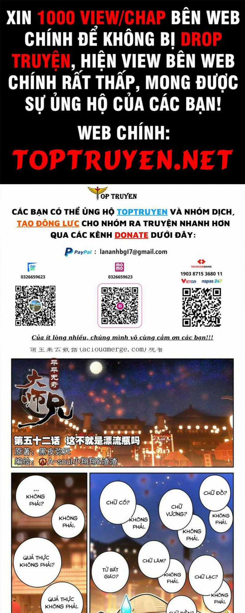 Đại Sư Huynh Không Có Gì Nổi Bật Chapter 52 trang 0
