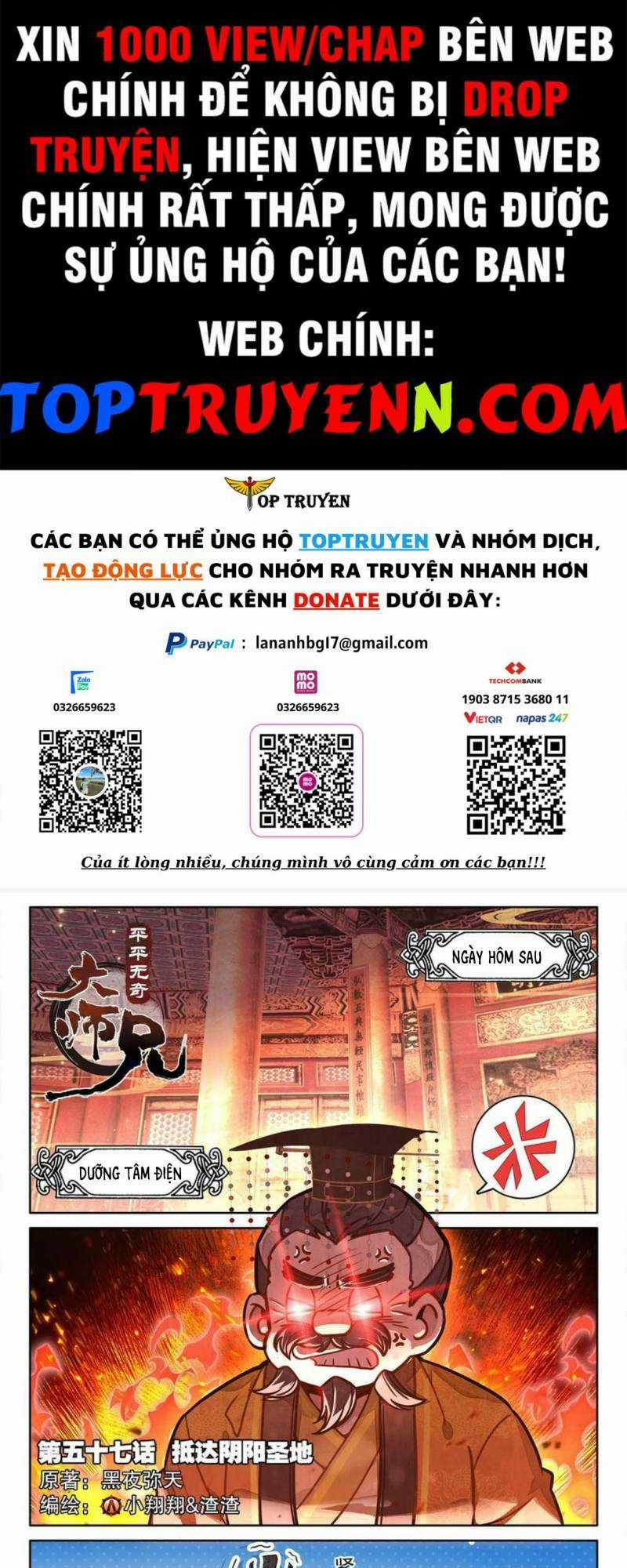 Đại Sư Huynh Không Có Gì Nổi Bật Chapter 57 trang 0