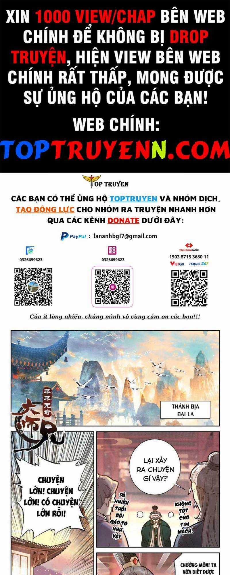 Đại Sư Huynh Không Có Gì Nổi Bật Chapter 68 trang 0