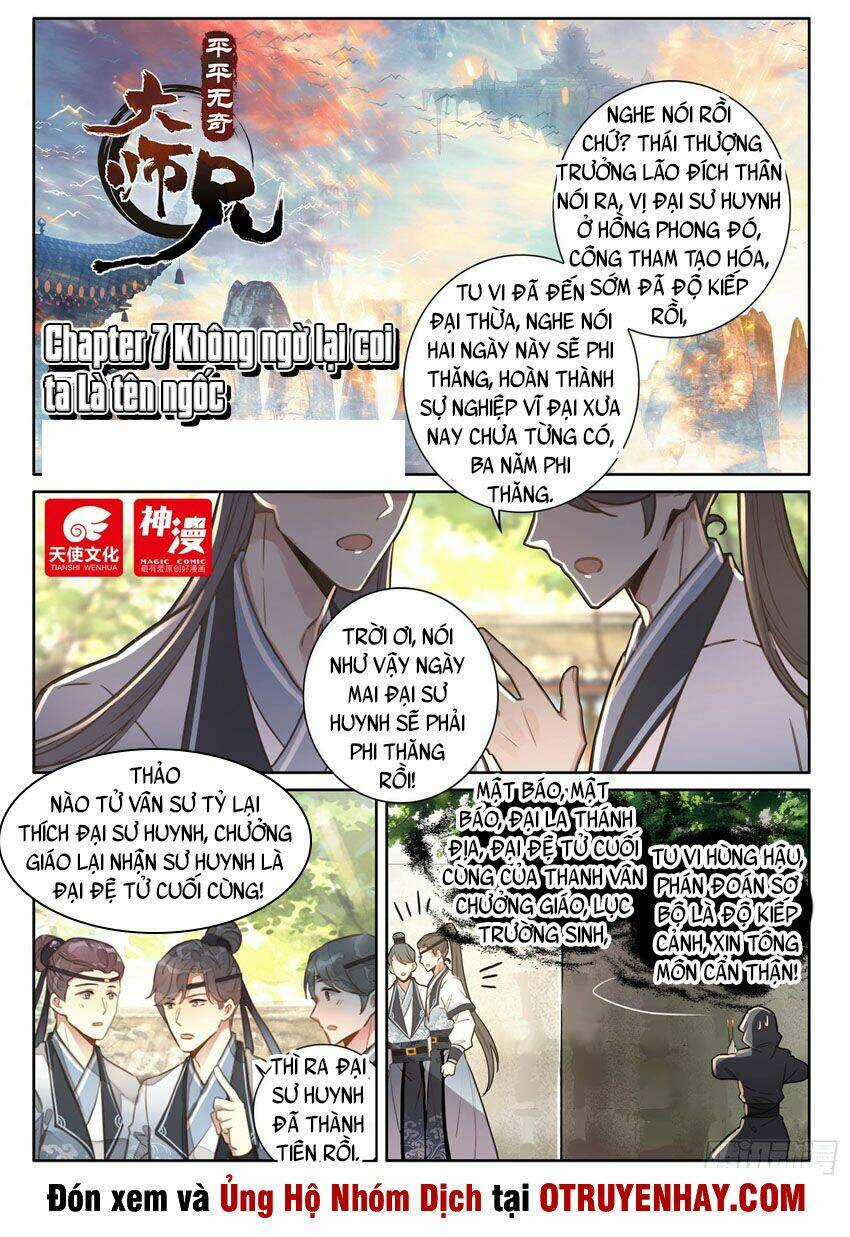 Đại Sư Huynh Không Có Gì Nổi Bật Chapter 7 trang 1