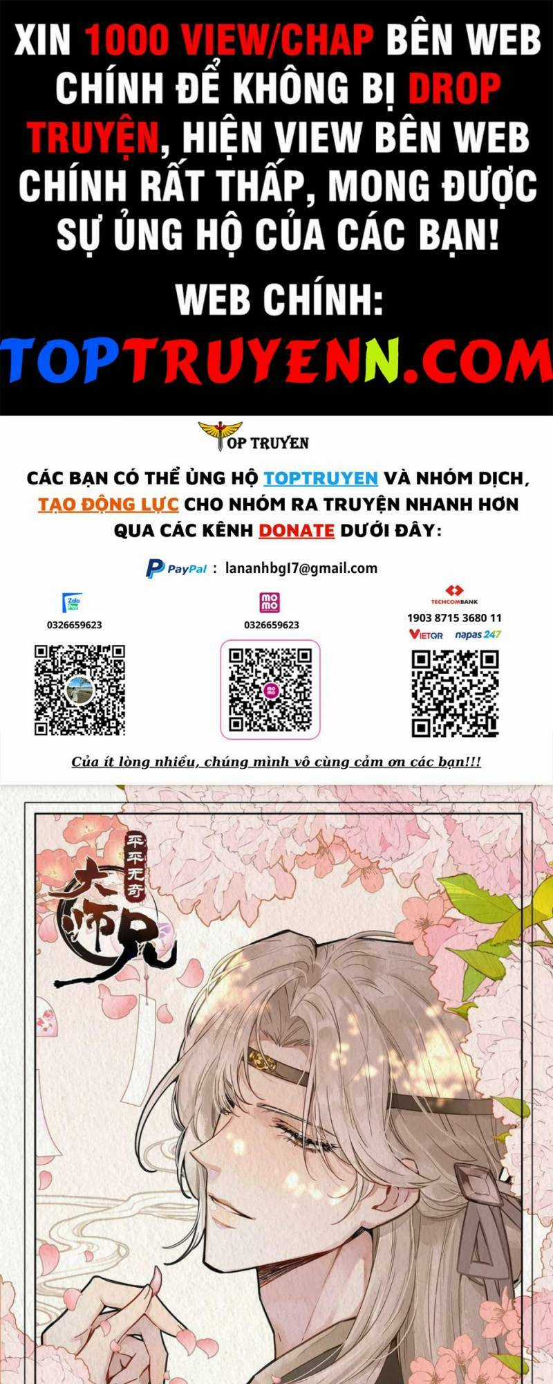 Đại Sư Huynh Không Có Gì Nổi Bật Chapter 72 trang 0