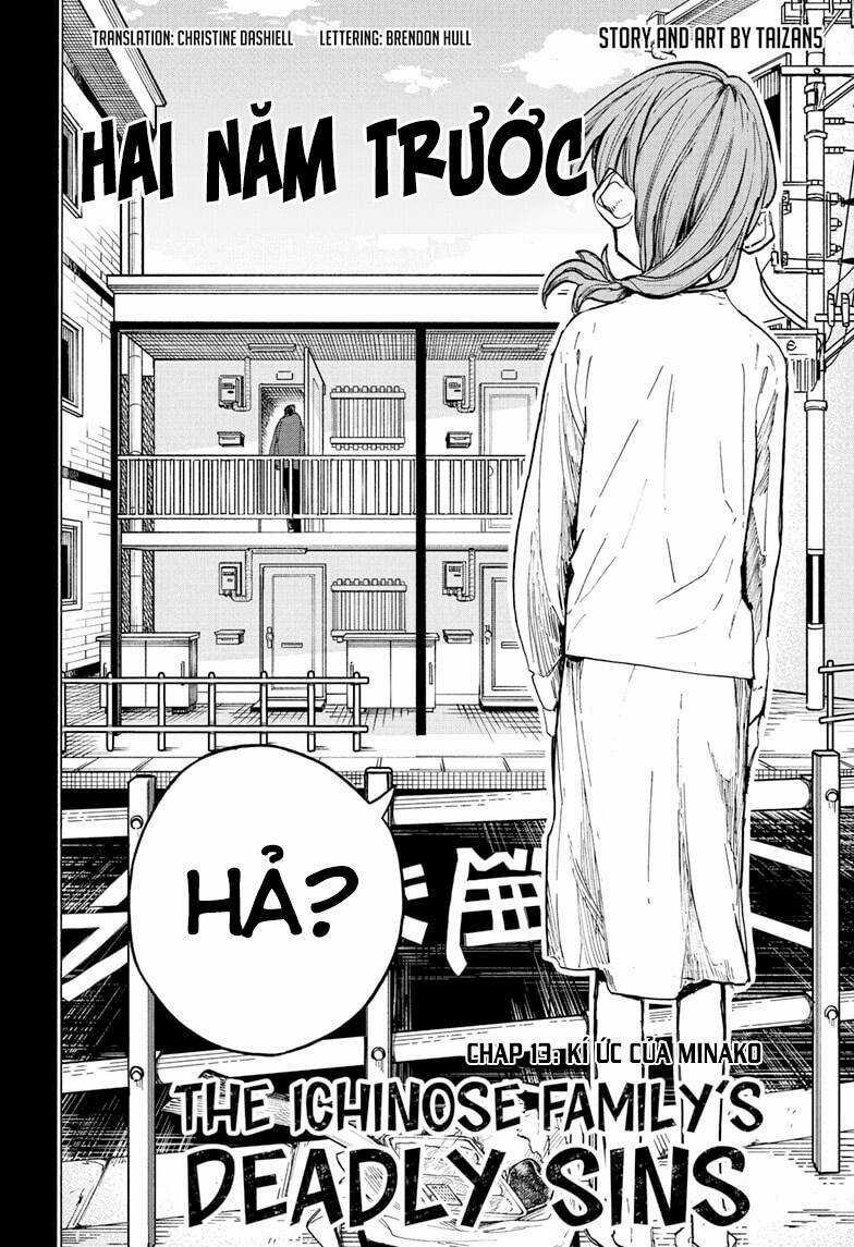 Đại Tội Của Nhà Ichinose Chapter 13 trang 2