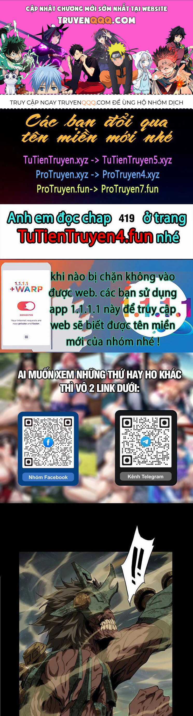 Đại Tượng Vô Hình Chapter 418 trang 0