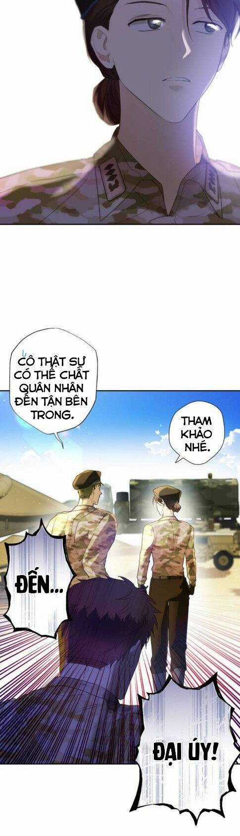 đại úy! chiến trường lần này là nơi này sao? Chapter 1 trang 6