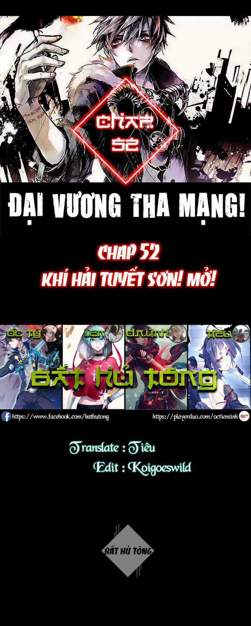 Đại Vương Tha Mạng Chapter 52 trang 0
