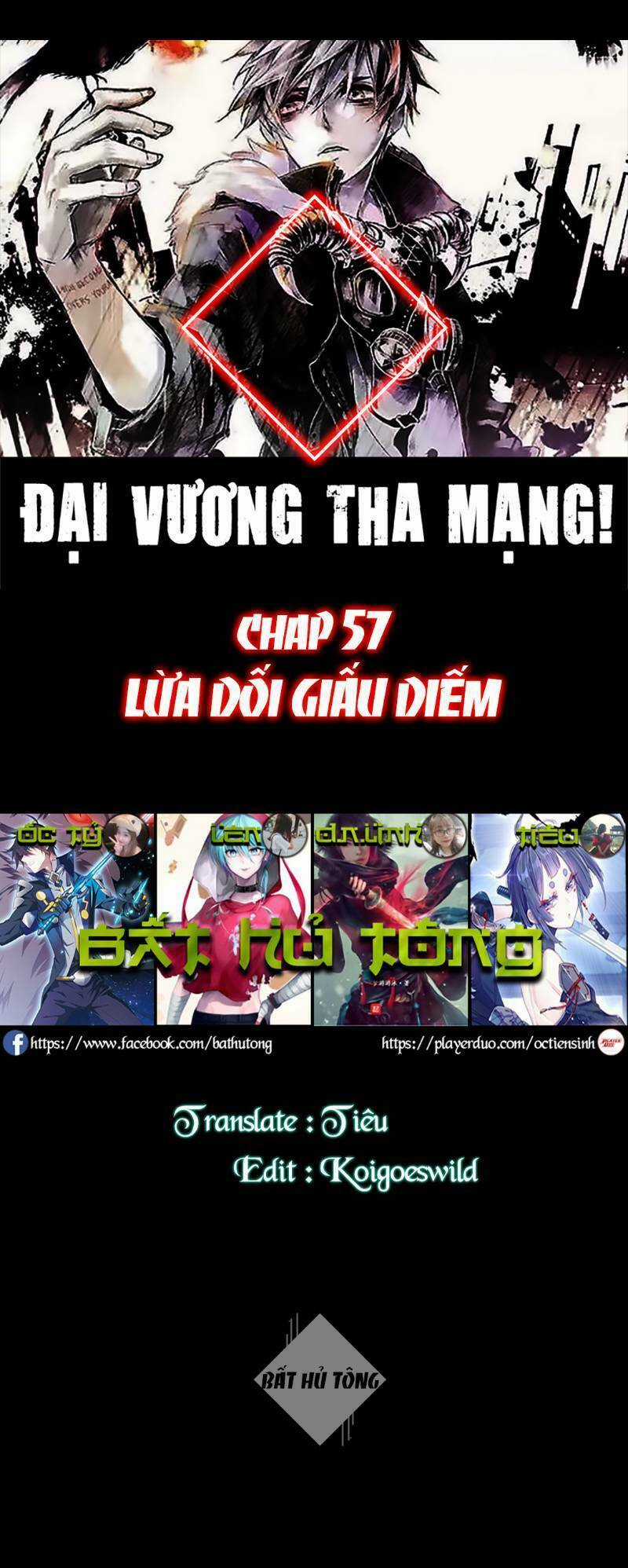 Đại Vương Tha Mạng Chapter 57 trang 0
