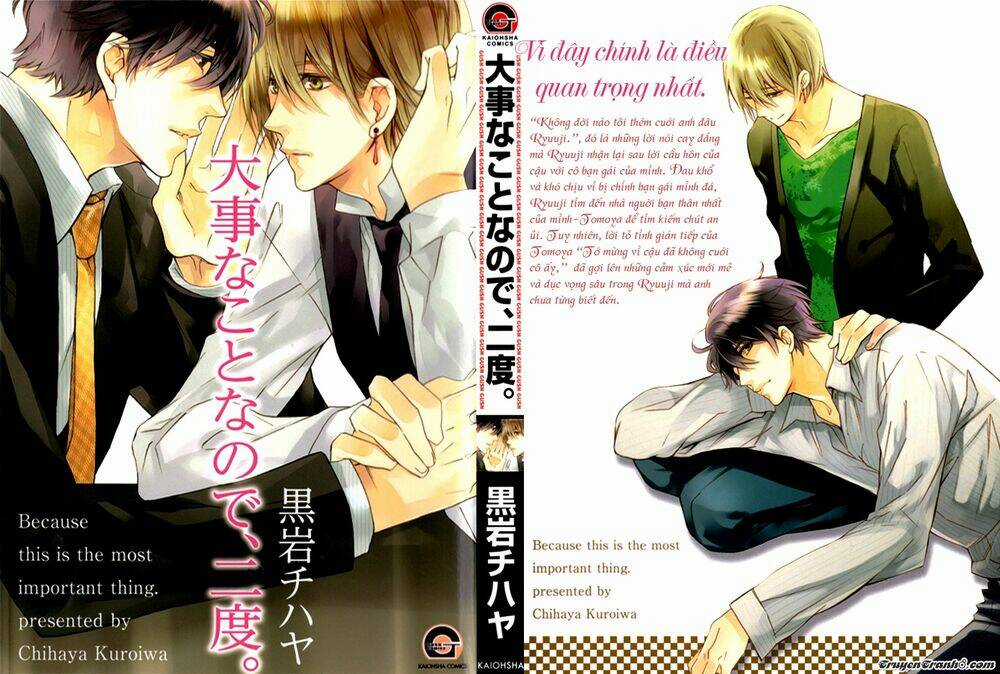 Daiji Na Koto Nanode, Nino Chapter 1 trang 3