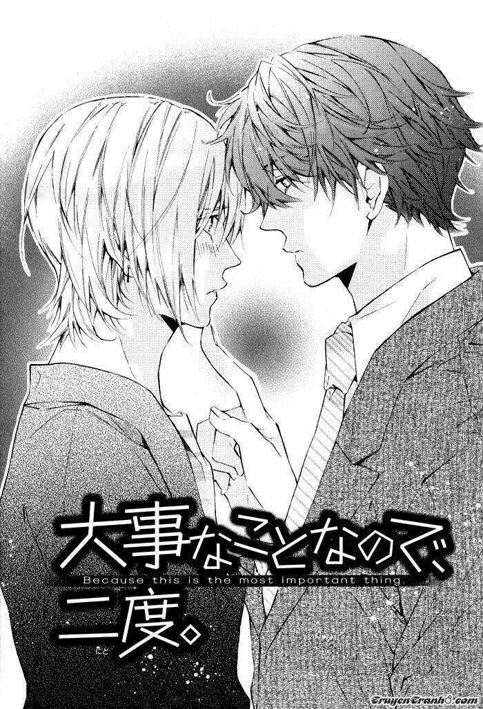 Daiji Na Koto Nanode, Nino Chapter 1 trang 8