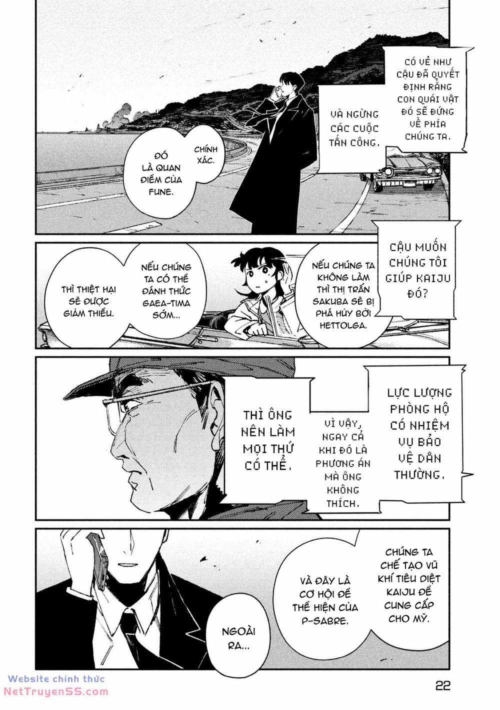 Daikaiju Gaea-Tima Chapter 6 trang 10