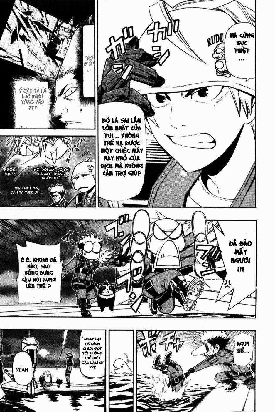 Daikusei Kuuki Heishidan Chapter 4 trang 35