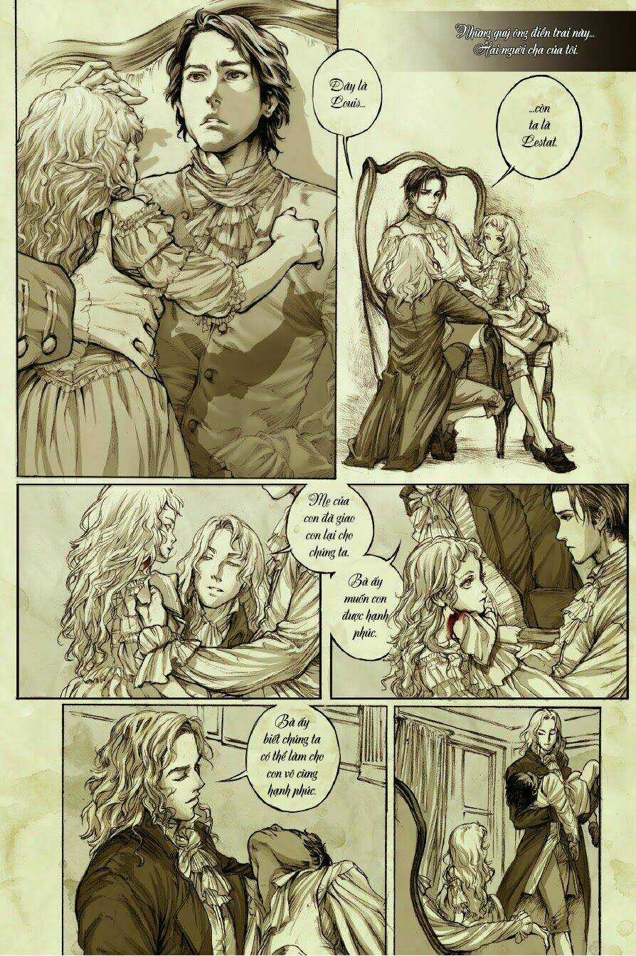 Đàm Thoại Cùng Ma Cà Rồng - Chuyện Của Claudia Chapter 1 trang 11