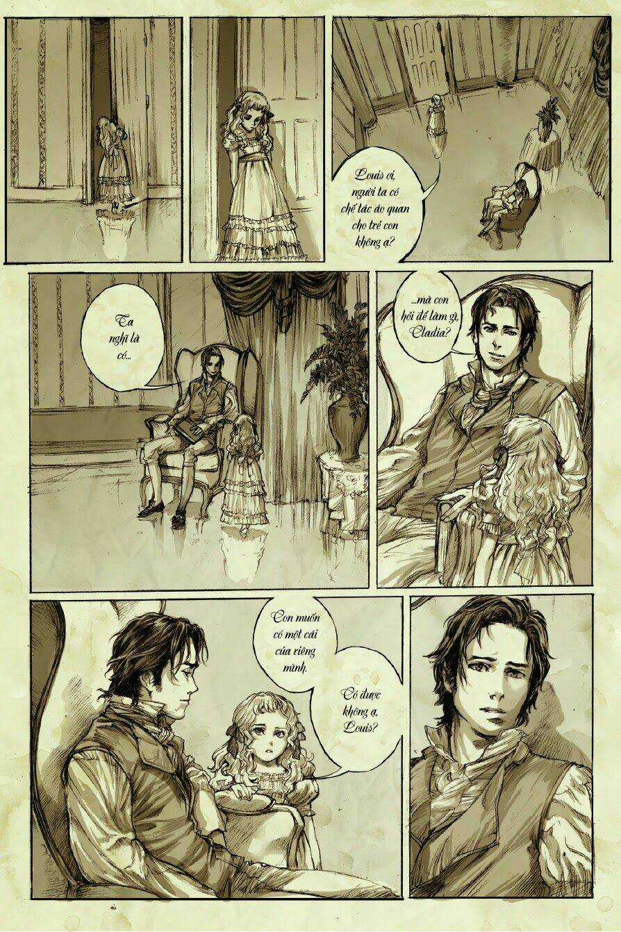 Đàm Thoại Cùng Ma Cà Rồng - Chuyện Của Claudia Chapter 1 trang 36