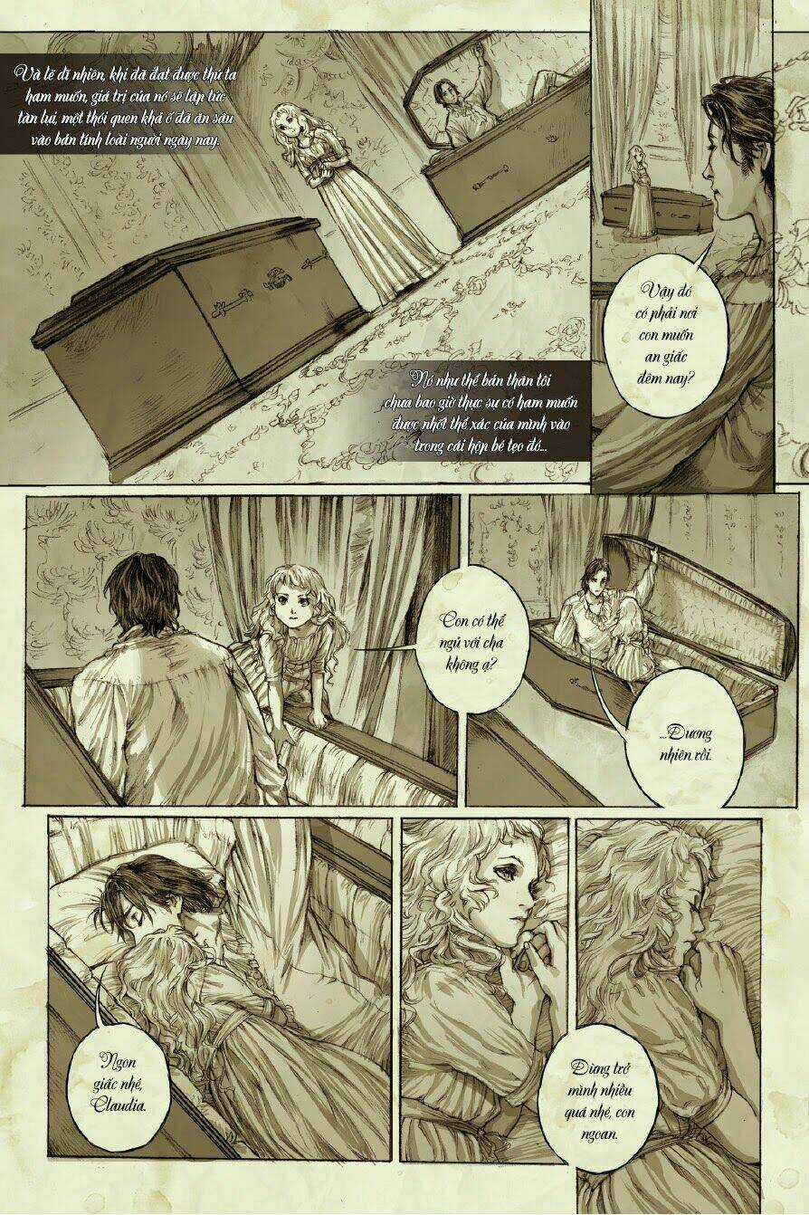Đàm Thoại Cùng Ma Cà Rồng - Chuyện Của Claudia Chapter 1 trang 41