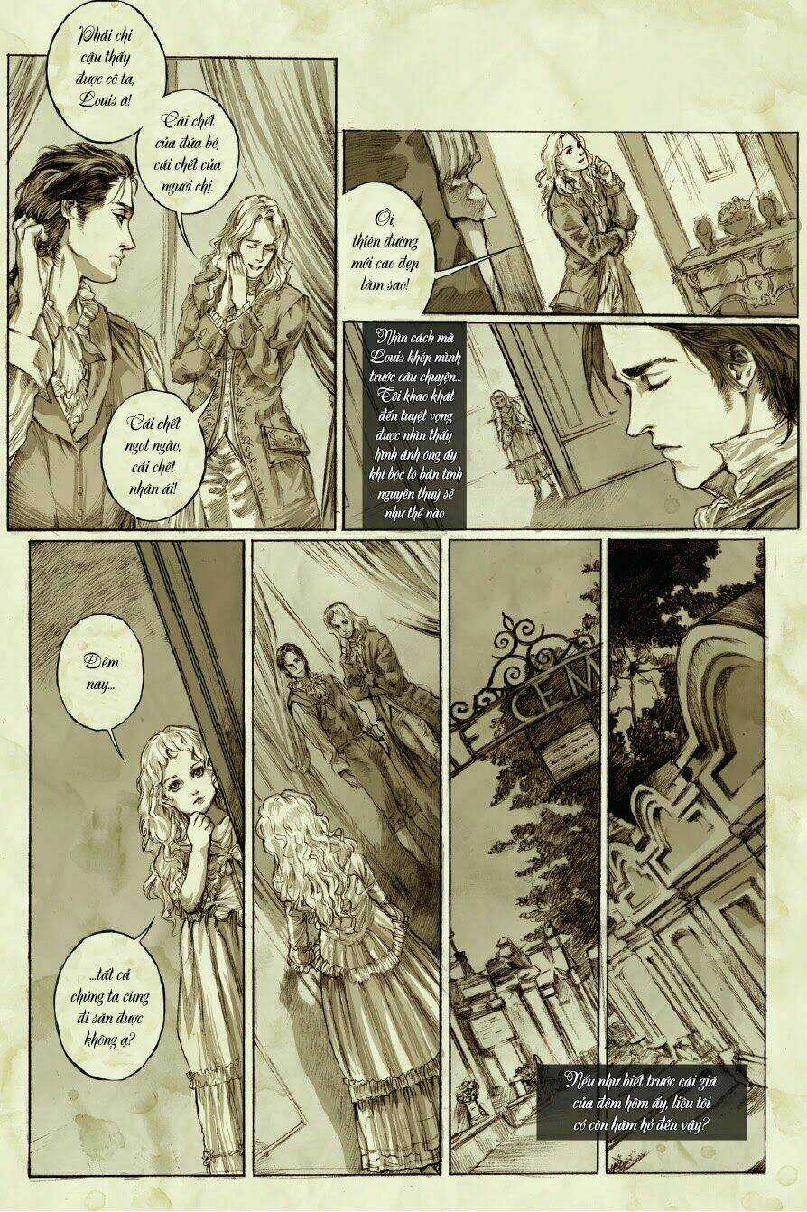 Đàm Thoại Cùng Ma Cà Rồng - Chuyện Của Claudia Chapter 1 trang 43