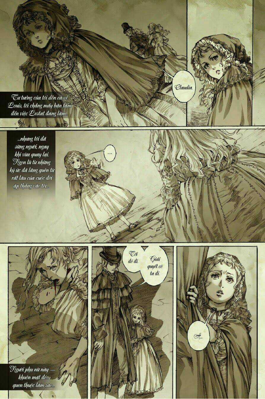 Đàm Thoại Cùng Ma Cà Rồng - Chuyện Của Claudia Chapter 1 trang 44