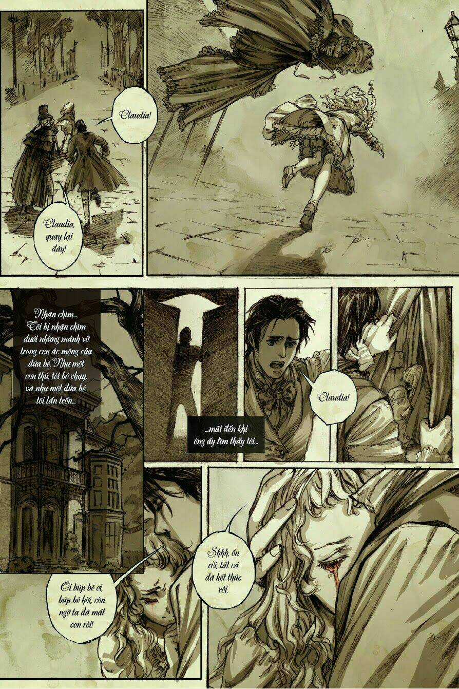 Đàm Thoại Cùng Ma Cà Rồng - Chuyện Của Claudia Chapter 1 trang 46