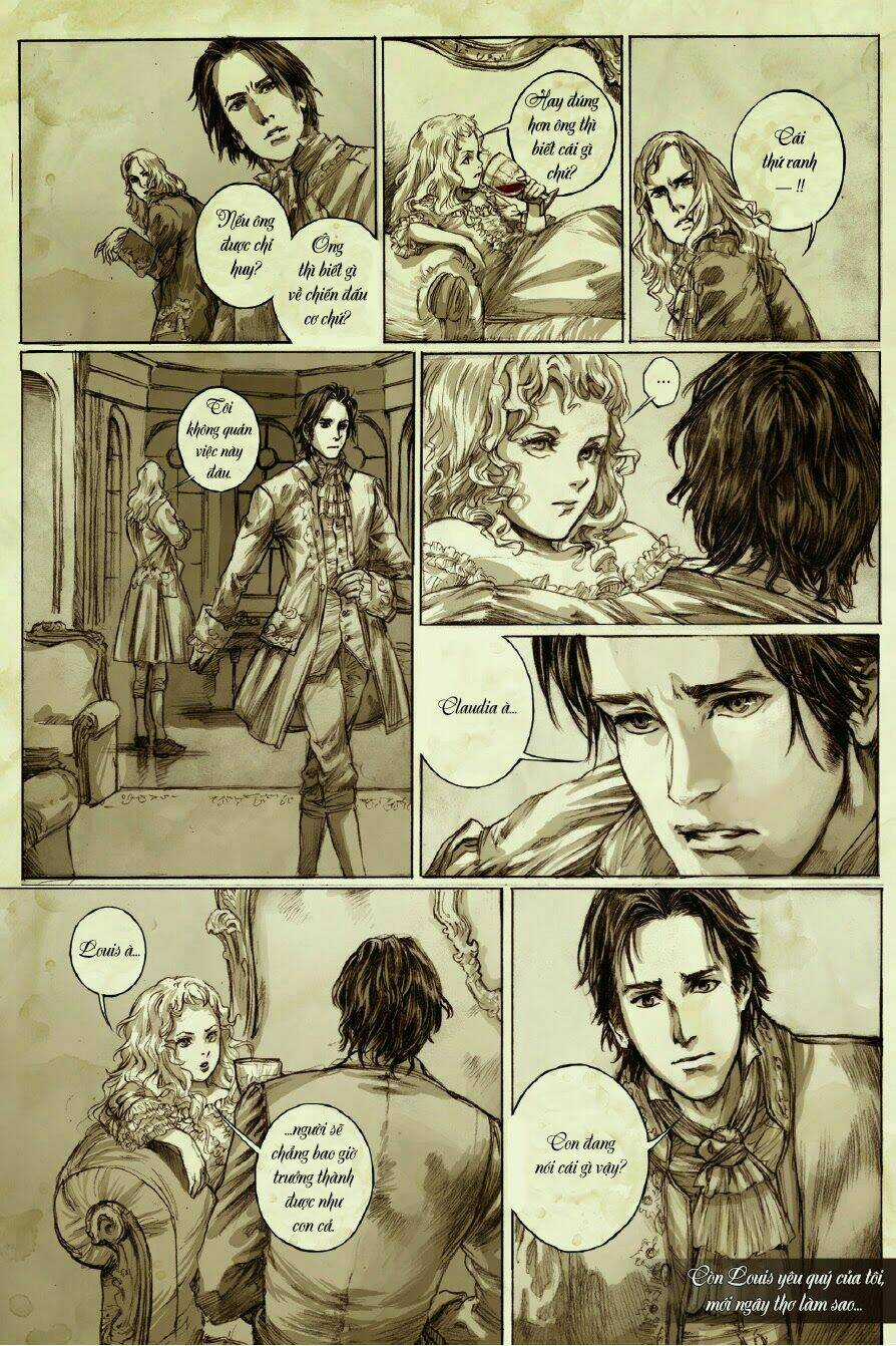 Đàm Thoại Cùng Ma Cà Rồng - Chuyện Của Claudia Chapter 1 trang 49