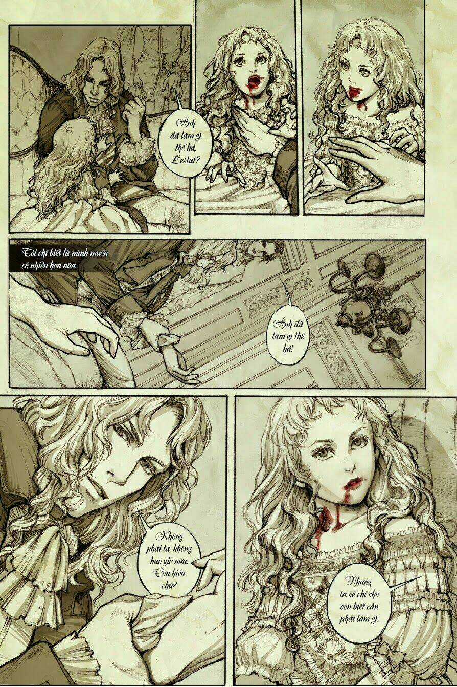 Đàm Thoại Cùng Ma Cà Rồng - Chuyện Của Claudia Chapter 1 trang 6