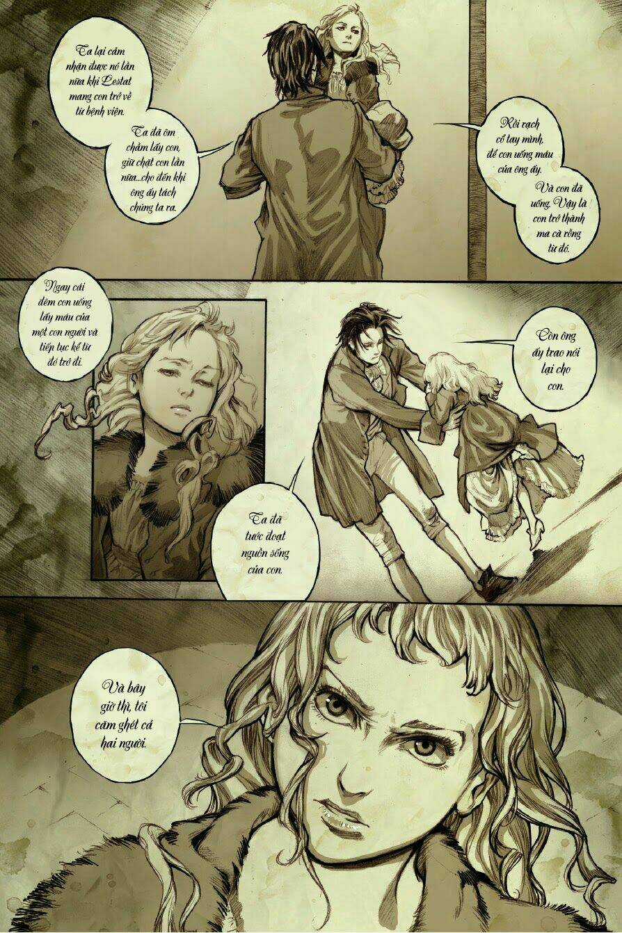 Đàm Thoại Cùng Ma Cà Rồng - Chuyện Của Claudia Chapter 2 trang 22