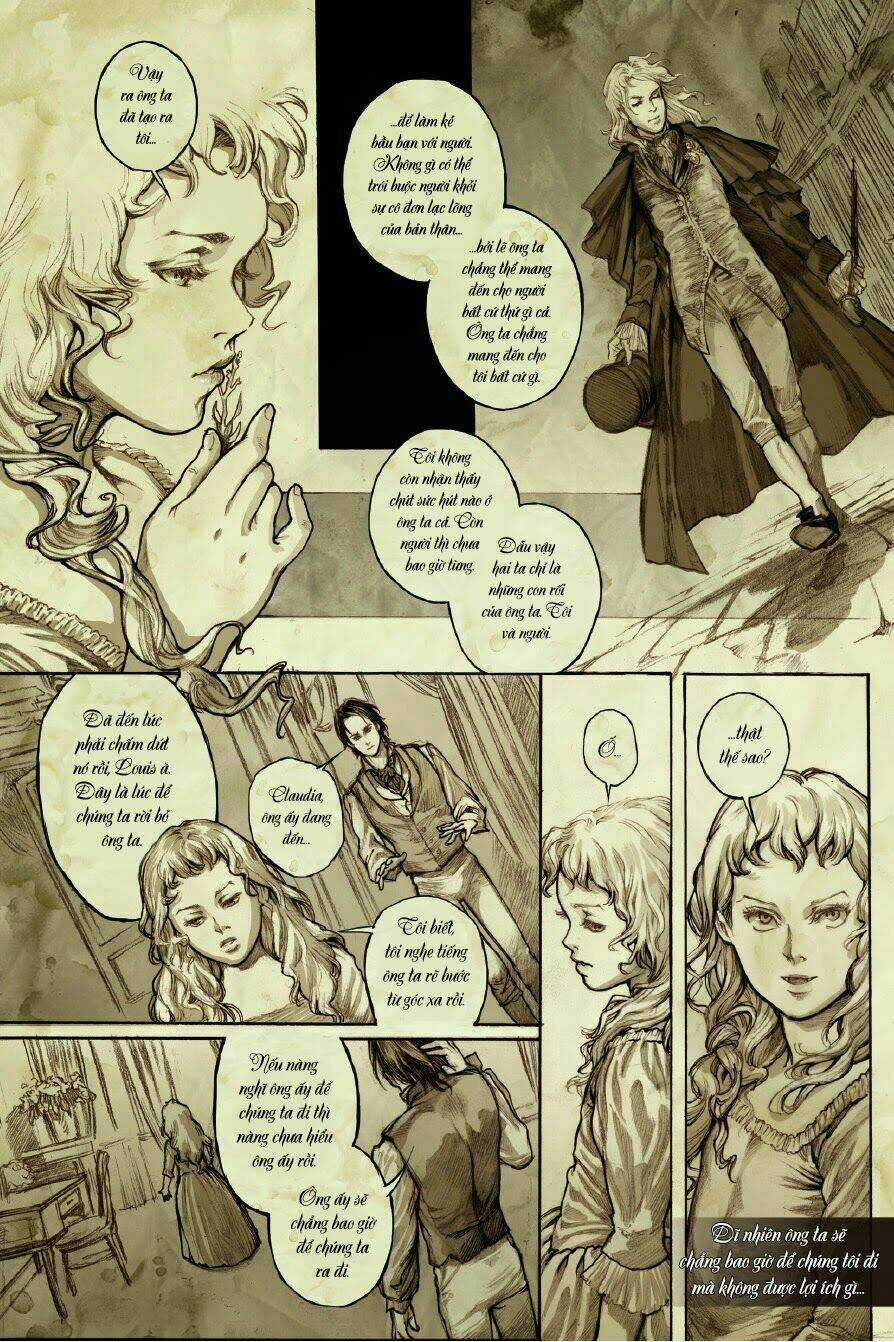 Đàm Thoại Cùng Ma Cà Rồng - Chuyện Của Claudia Chapter 2 trang 26