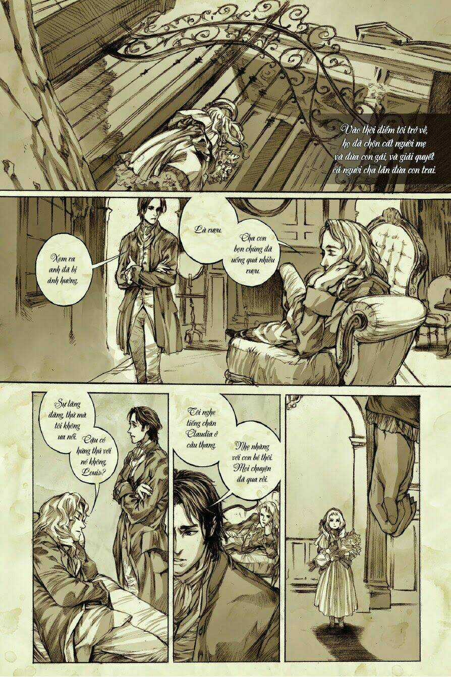 Đàm Thoại Cùng Ma Cà Rồng - Chuyện Của Claudia Chapter 2 trang 6