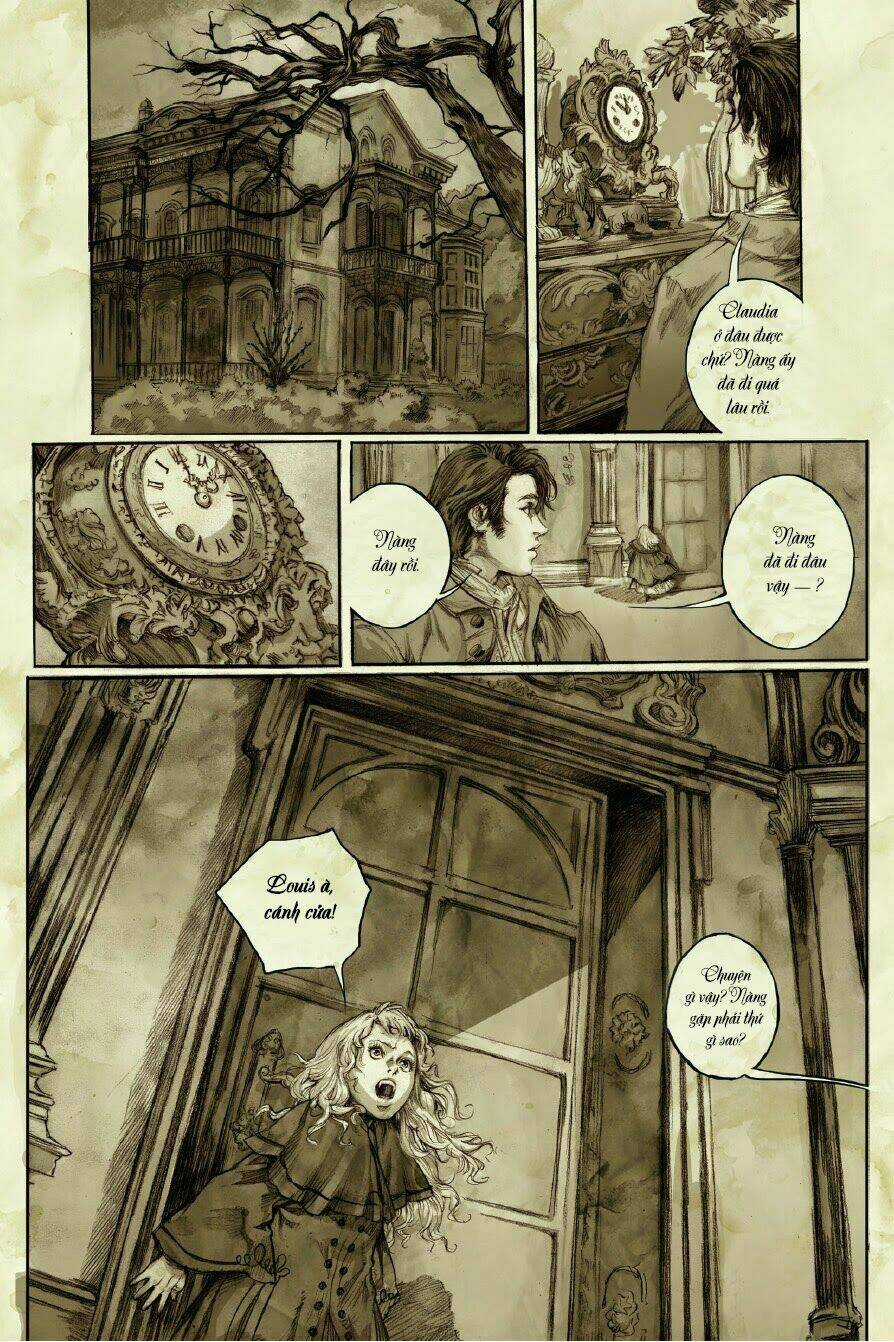 Đàm Thoại Cùng Ma Cà Rồng - Chuyện Của Claudia Chapter 3 trang 11